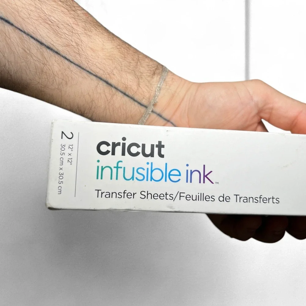 BNIB Cricut Infusible Ink‎ Transfer Sheets Warm Gray 12x12 Heat Activated 2 NEW